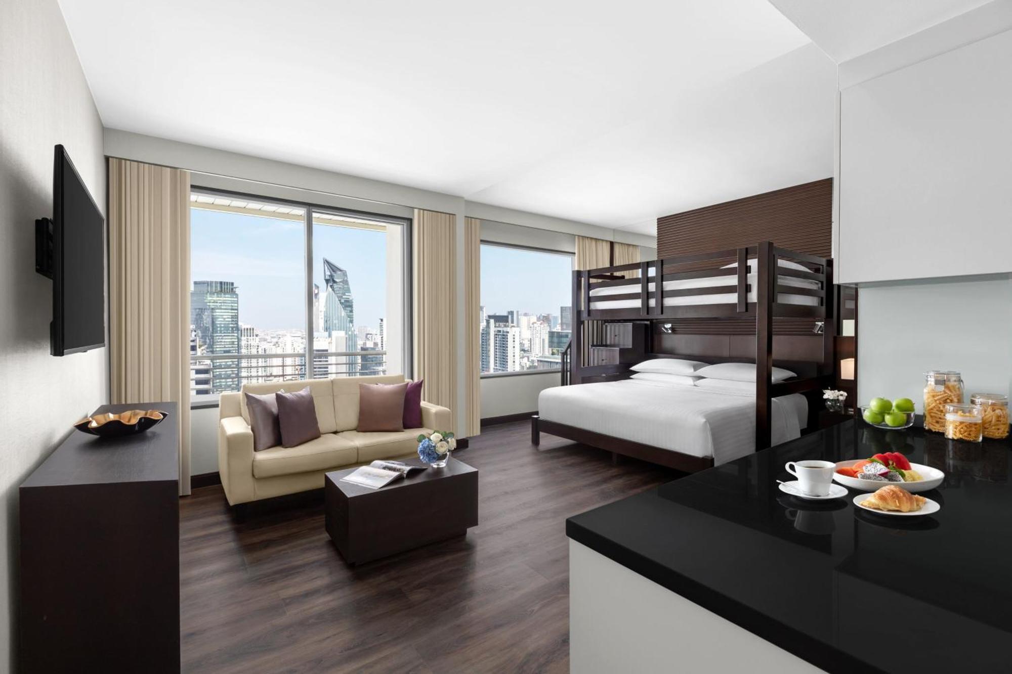 Marriott Executive Apartments - Sukhumvit Park, Бангкок Экстерьер фото